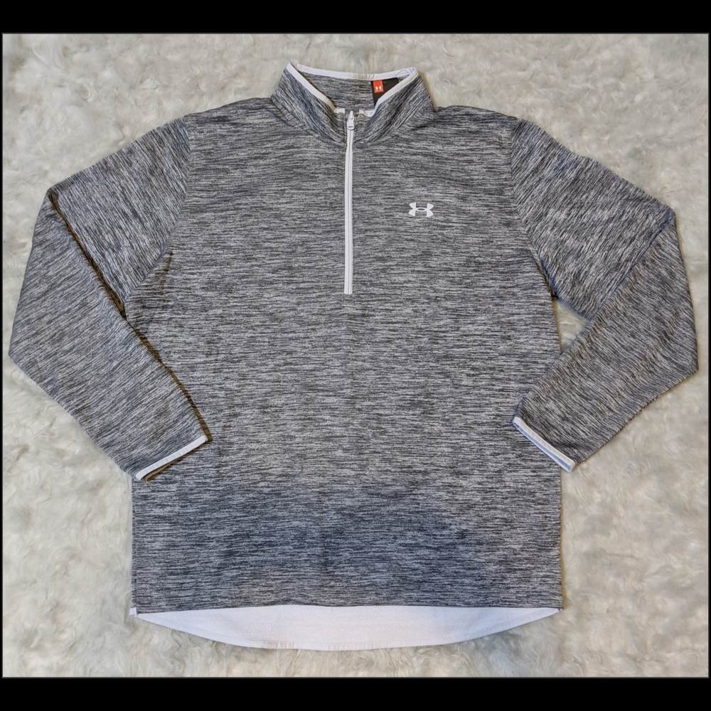 Under Armour Long Sleeve Cold Gear Half Zip Pull Over Shirt